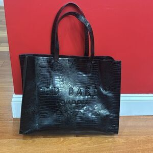 Ted Baker Allicon Mock Croc Icon Tote Bag